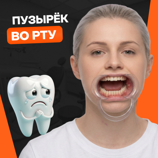 Пузырёк во рту