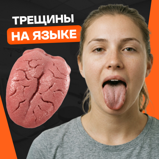 Трещины на языке: почему появляются, как лечить
