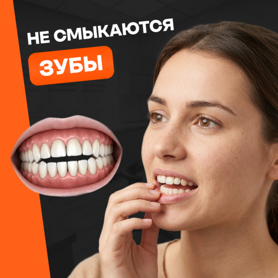 Не смыкаются зубы: почему это происходит и что делать