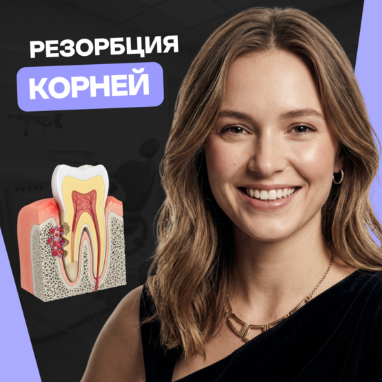 Резорбция корня зуба