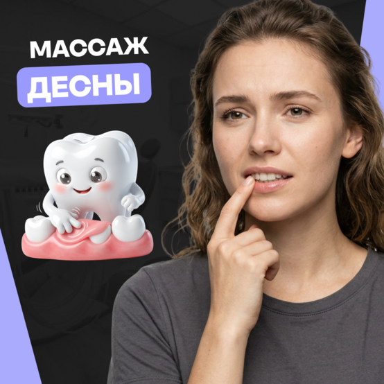 Массаж дёсен: как правильно делать