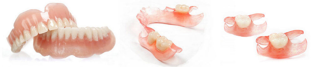 Протезы по количеству восстанавливаемых зубов